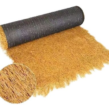 Thatched artificial grass