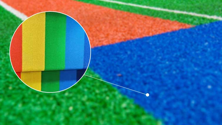 Customized artificial turf